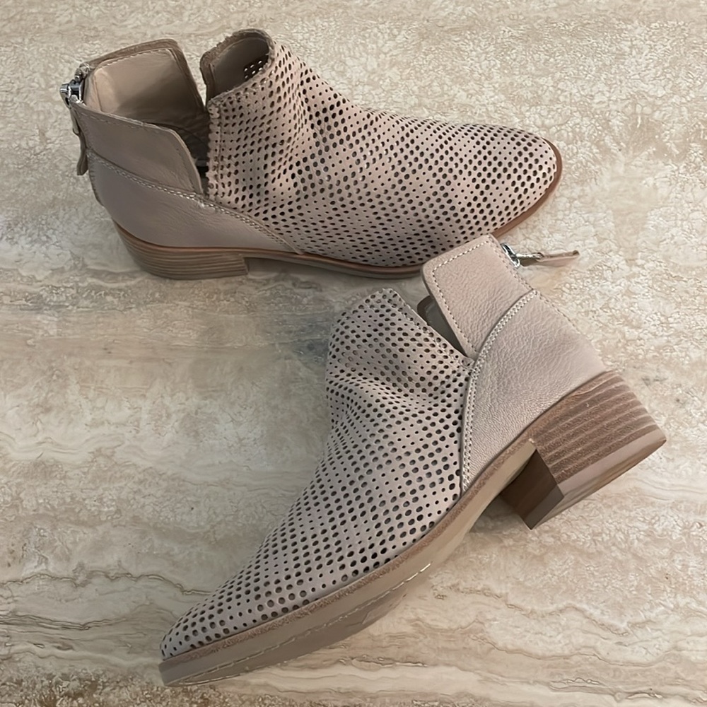 DV Dolce Vita Leather Ankle Bootie